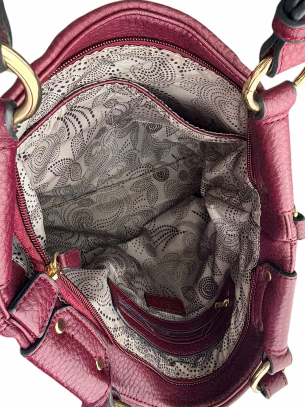Urban Expressions Vegan Pebbled Wine Tote - Picture 5 of 6